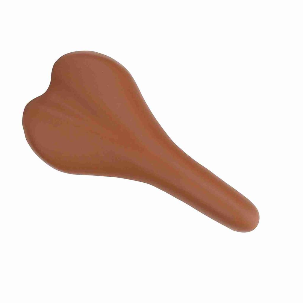 Mountain Road Bike Saddle Seat Comfortable Shockproof Cycling Bicycle Cushion(Brown)