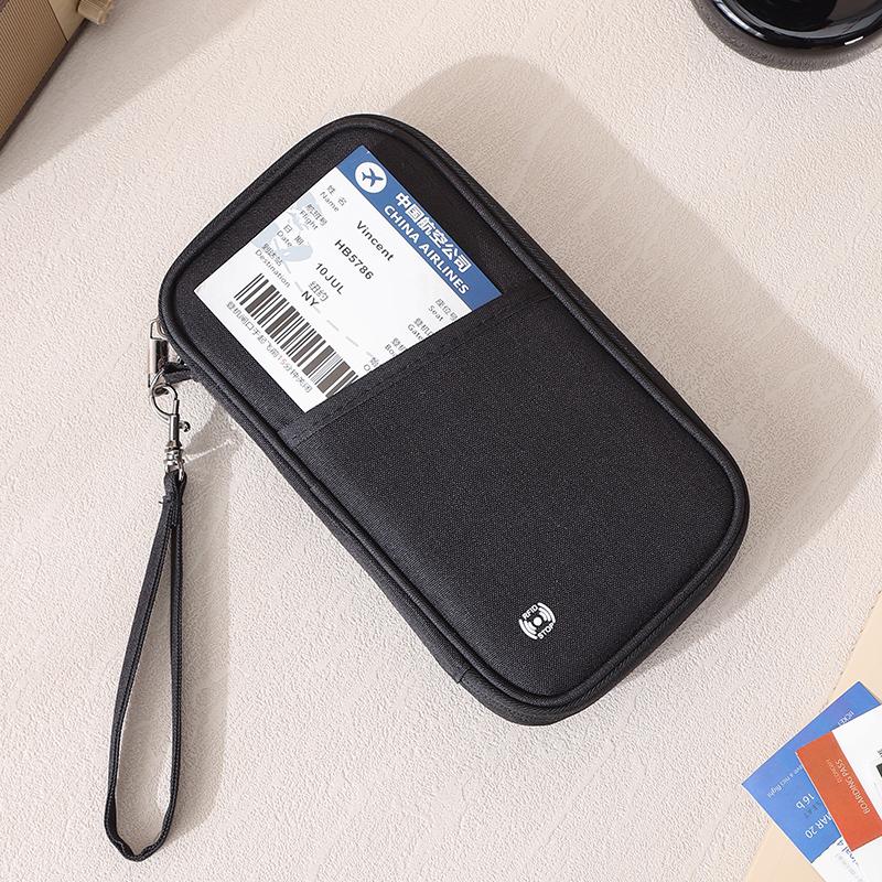 Кошелек для паспорта с блокировкой RFID Держатель для паспорта Сумка Семейные Дорожные Необходимости Кошелек Органайзер для Документов Чехол для Кредитных Карт для Путешествий