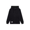 Li-Ning Sports Trend Series Solid Color Logo Zip Hoodie Men Tops Black AWDSB17-1