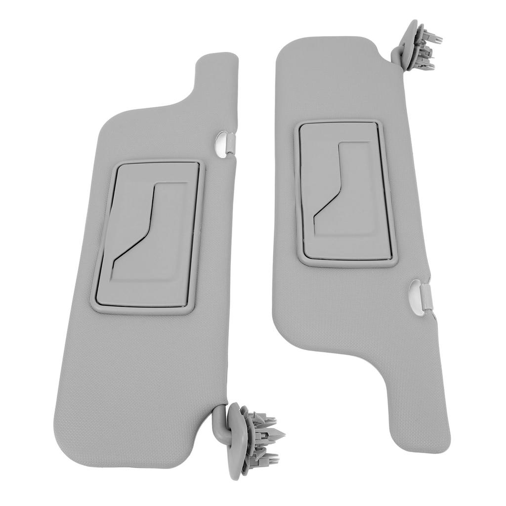 Пара солнцезащитных козырьков в сборе, серые солнцезащитные зеркала из ABS для E120 E130 2001?2007 Девятое поколение