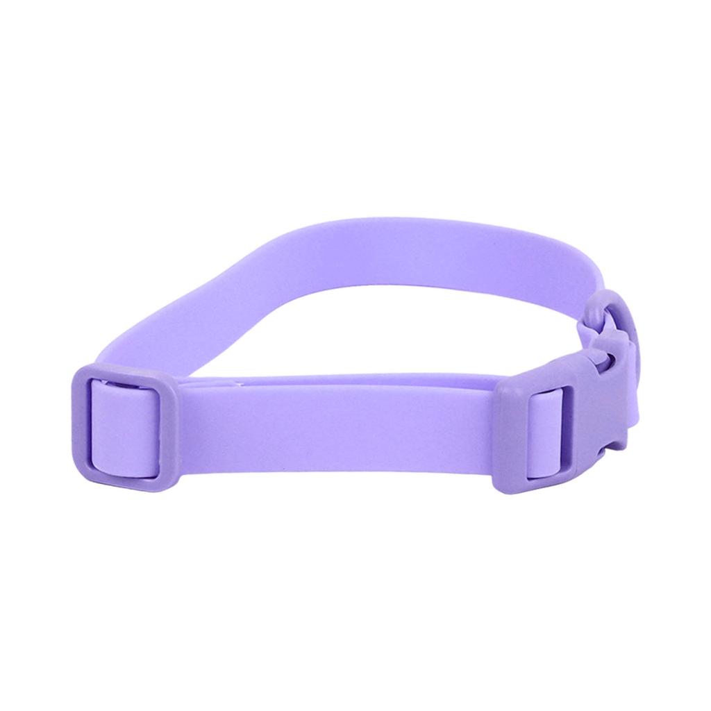 Adjustable Dog Collar Waterproof Rustproof Easy to Clean Soft Flexible Comfortable PVC Dog Collar for Dogs Cats Pets