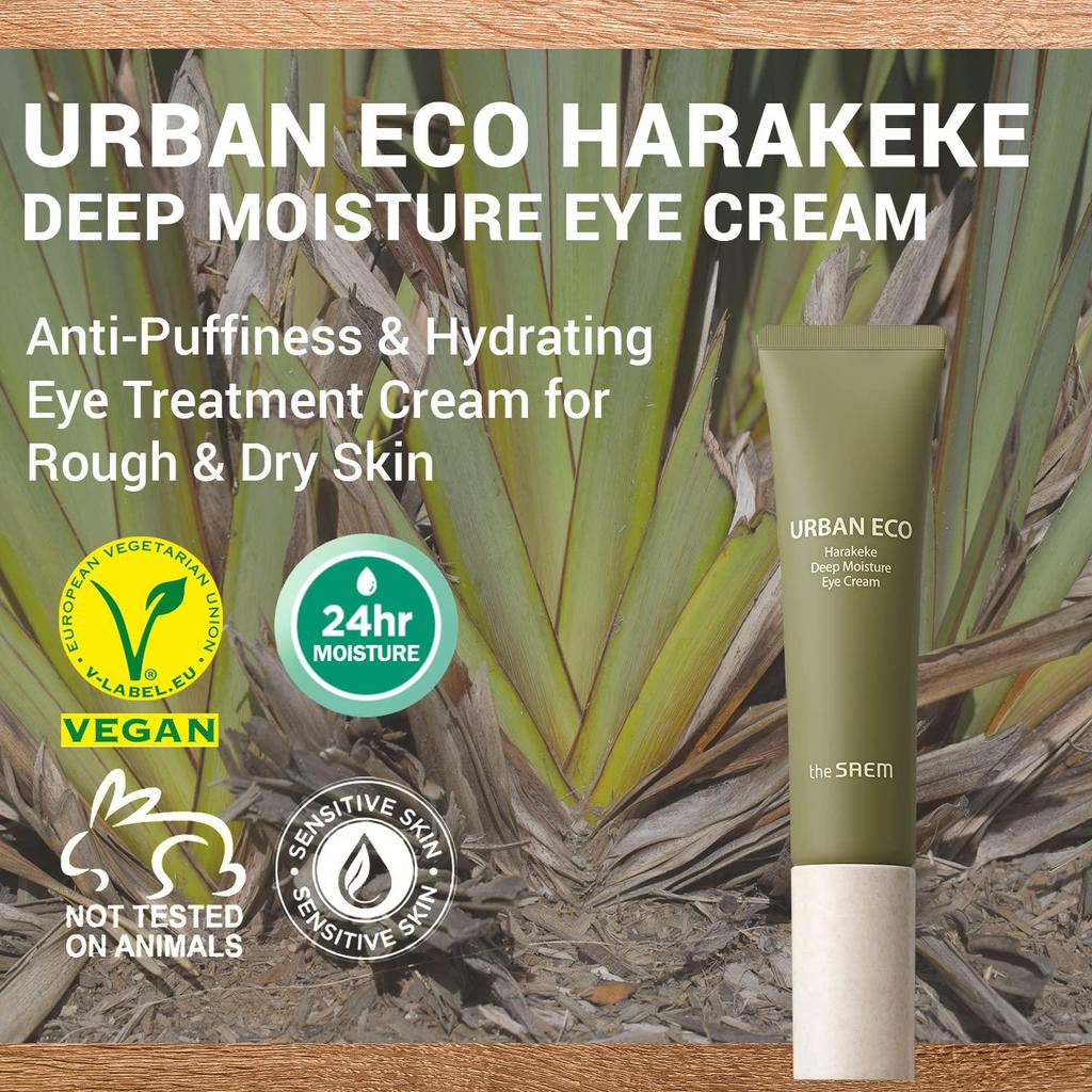 The Saem Urban Eco Harakeke Deep Moisture Eye Cream 30ml