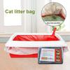 10-Pack Cat Litter Box Liners Reusable Sifting Litter Box Liner Bag for Poop Heavy Duty Pet Litter Sifter Bag