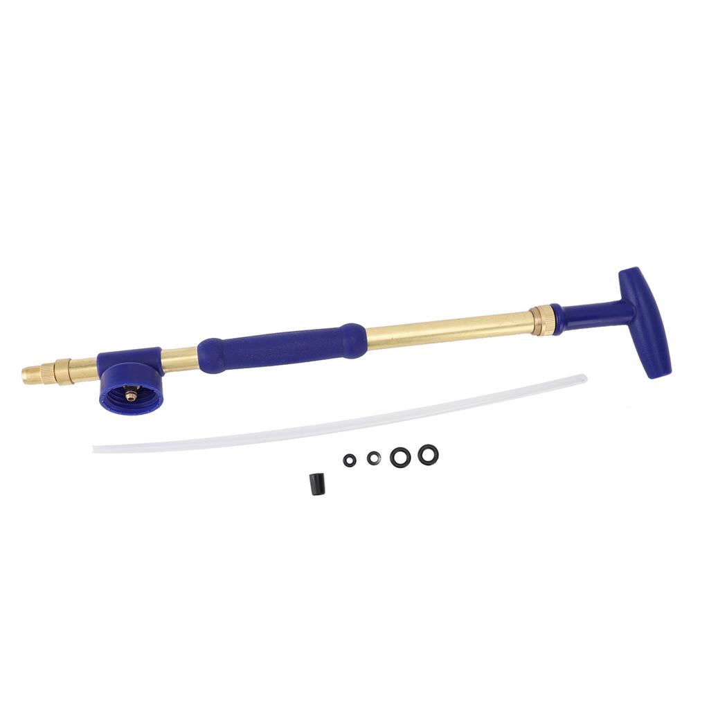 Pulling Spray Rod Hand Pressure Sprayer Stainless Steel Copper Plant Watering Wand Pulling Spray Rod with Hose for Garden Bottle