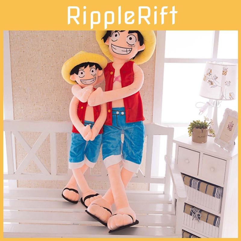 Очаровательная плюшевая кукла Луффи из One Piece Мультяшная Идеальный Подарок Для Детей
