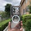 Чехол для Xiaomi POCO X7 Мягкий ТПУ Прозрачный Магнитный Защита объектива Задняя крышка Чехол для Xiaomi POCO X7 X6 Pro X 7 Корпус телефона