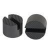 High Density Rubber Jacking Lift Pads Adapter Garage Essential Tool Suitable for Protects Rockers Panel and Chassis 4pcs