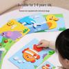 Ручные 3D-пазлы с животными для раннего развития, возраст 3-6 лет