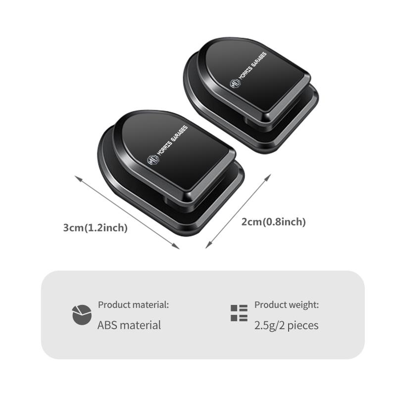 2pcs Car Air Vent Hook Paste USB Cable Headphone Storage Hooks For MG GT 3 5 6 7 GS Pilot HS ZS ZX UU444