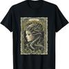 Greek Mythology Medusa Tarot Card Occult Scary Dark Grunge T-Shirt