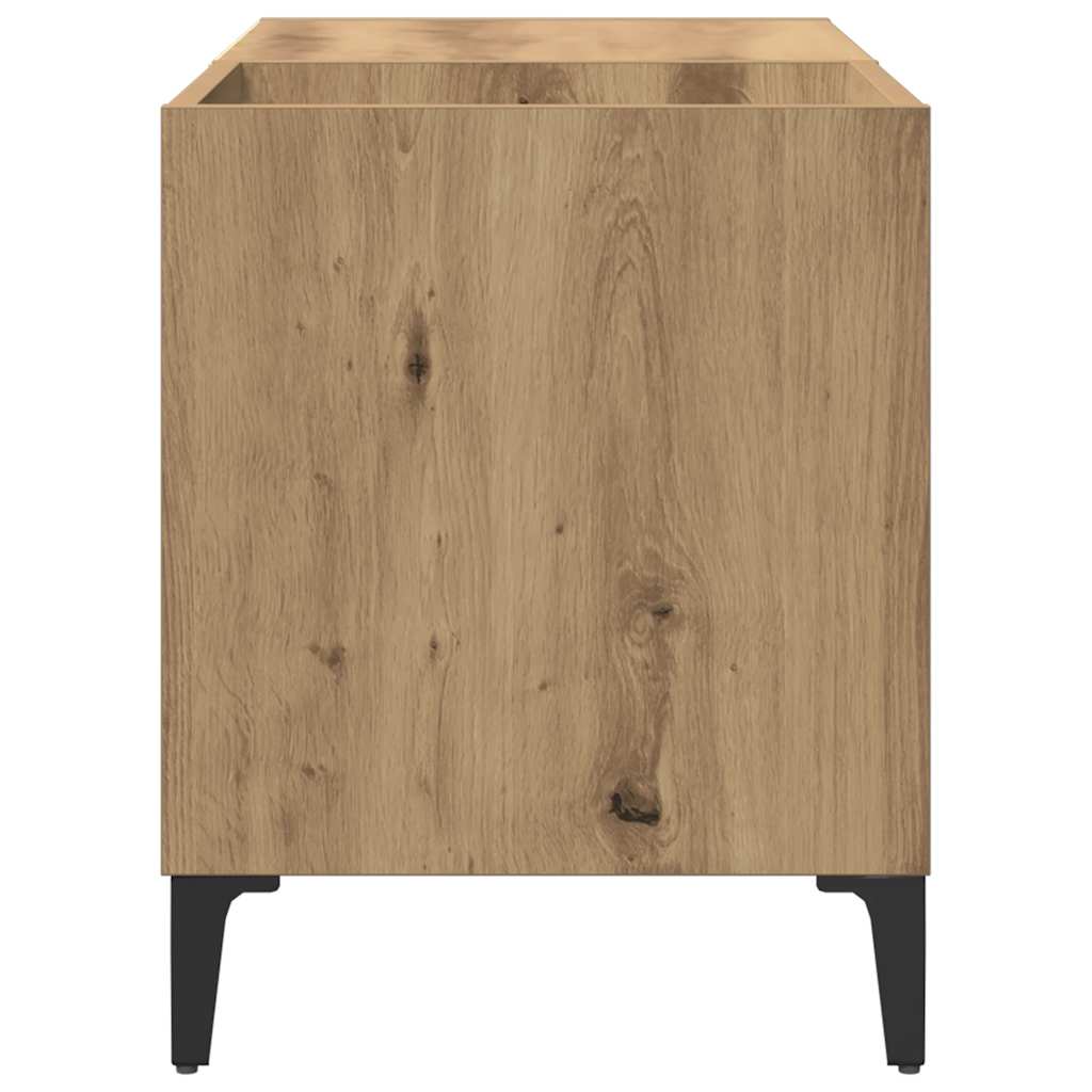 Record Cabinet Artisan Oak 84.5 x 38 x 48 cm Engineered Wood