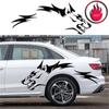 Sticker Wolf Personalized Car Modification Decoration Sticker Wolf Head Aggressive and Fierce Sticker Waterproof and Sunscreen.