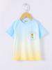 Fashion Rainbow Girl T-Shirt Tie Dye 3D Printed Teenagers Girls Clothes Summer Crew Neck Outdoor Clothes for Children T-Shirts