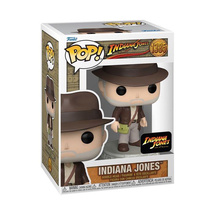 Figurine POP! Indiana Jones 9 cm - FUNKO - Indiana Jones 5 - Blanc - Mixte