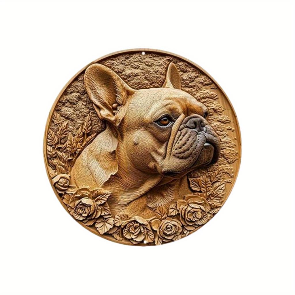 1 шт. 2d плоский круглый деревянный знак - 20 см художественная роспись венок декоративные тарелки входной декор подарочная маска тема для бара кафе клуба домашнего декора комнаты стены