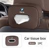 Nappa Leather Car Tissue Box Center Console Armrest Napkin Box For BMW F20 G20 G30 X3 X4 X5 G05 X6 X7 G11 F15 F16 G01 Keychain AZ7