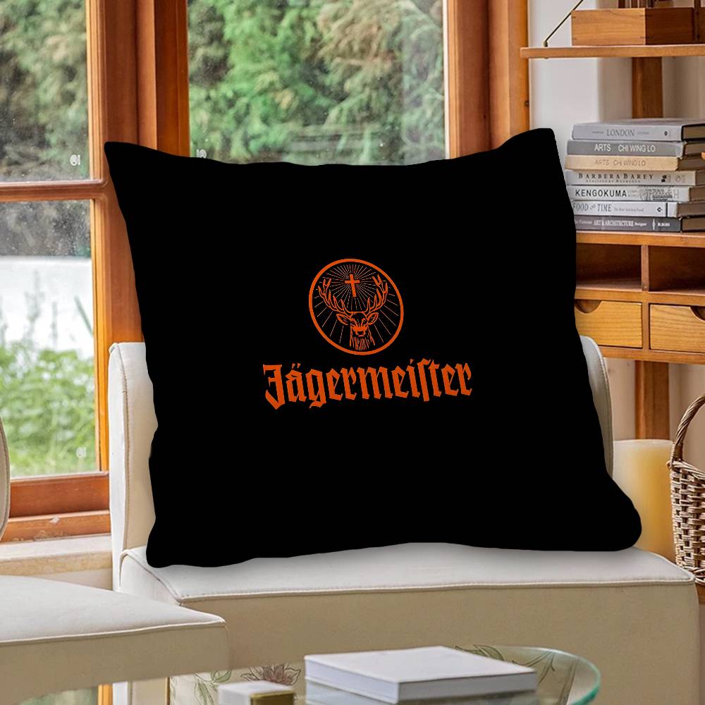 J-Jagermeisters Personalized Picture Text Home Decorative Pillows Household Gifts 45X45Cm