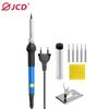 Комплект электропаяльника JCD 220 В 60 Вт с регулируемой температурой, сварочная паяльная станция, нагревательные карандаши, инструменты для ремонта