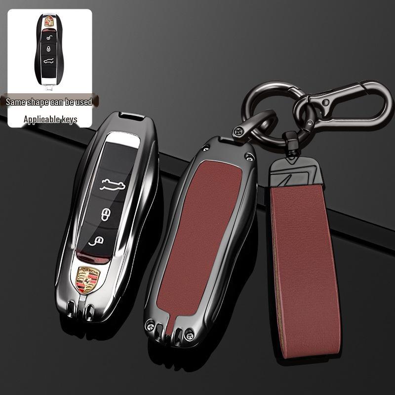 Limited Edition Porsche Cayenne Macan 718 Panamera Metal Key Shell Case
