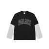 Palace Удивительно Лонгсливы Черный/Серый Меланж Унисекс Топы P29ES069