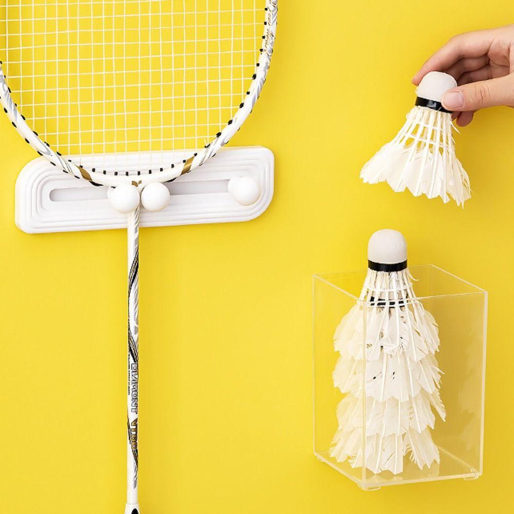 Регулируемые воланы Ведро для хранения Съемный крючок Крючки для хранения Бадминтонное оборудование