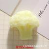 Серия DIY мультяшных игрушек-еды: Смоляные чехлы для телефона и аксессуары для волос с рисунком из злаков, овощей и выпечки.