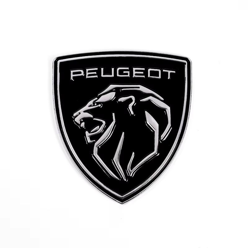 1 шт. 4 цвета 6 * 6,5 см Металлическая наклейка на автомобиль Для Peugeot 206 307 308 207 Логотип Значок Декоративные Аксессуары для Кузова Автомобиля Крыла Багажника