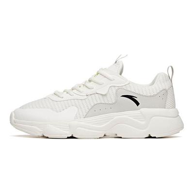 Кроссовки Lifestyle Series Mesh Shock Absorbing Non-Slip Wear Resistance Air-Think Shoes Men's Nike White Gray 112128861-1