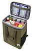 Captain Stag (CAPTAIN STAG) Square Backpack-Style Cooler Bag, Olive, UE-620, Size: 34cm W x 23cm D x 45cm H