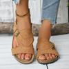 Fashion New Women Classic Cork Sandals 2025 Fashion Soft Thick Sole Cork Slippers Summer Beach Sandals Home Open Toe Flat Sandals