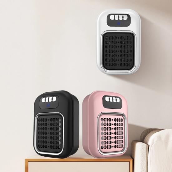 Электрический обогреватель, небольшой бытовой обогреватель с широким углом воздушного потока, быстрый нагрев, портативный настенный