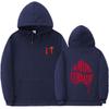 Fashion Printed Hooded Sweatshirt Loose Fit Sportswear Men Women Youth