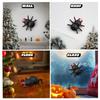 Remote Control Spider Kids Toys Realistic Wall Climbing RC Spider with Light and Suction Cups for