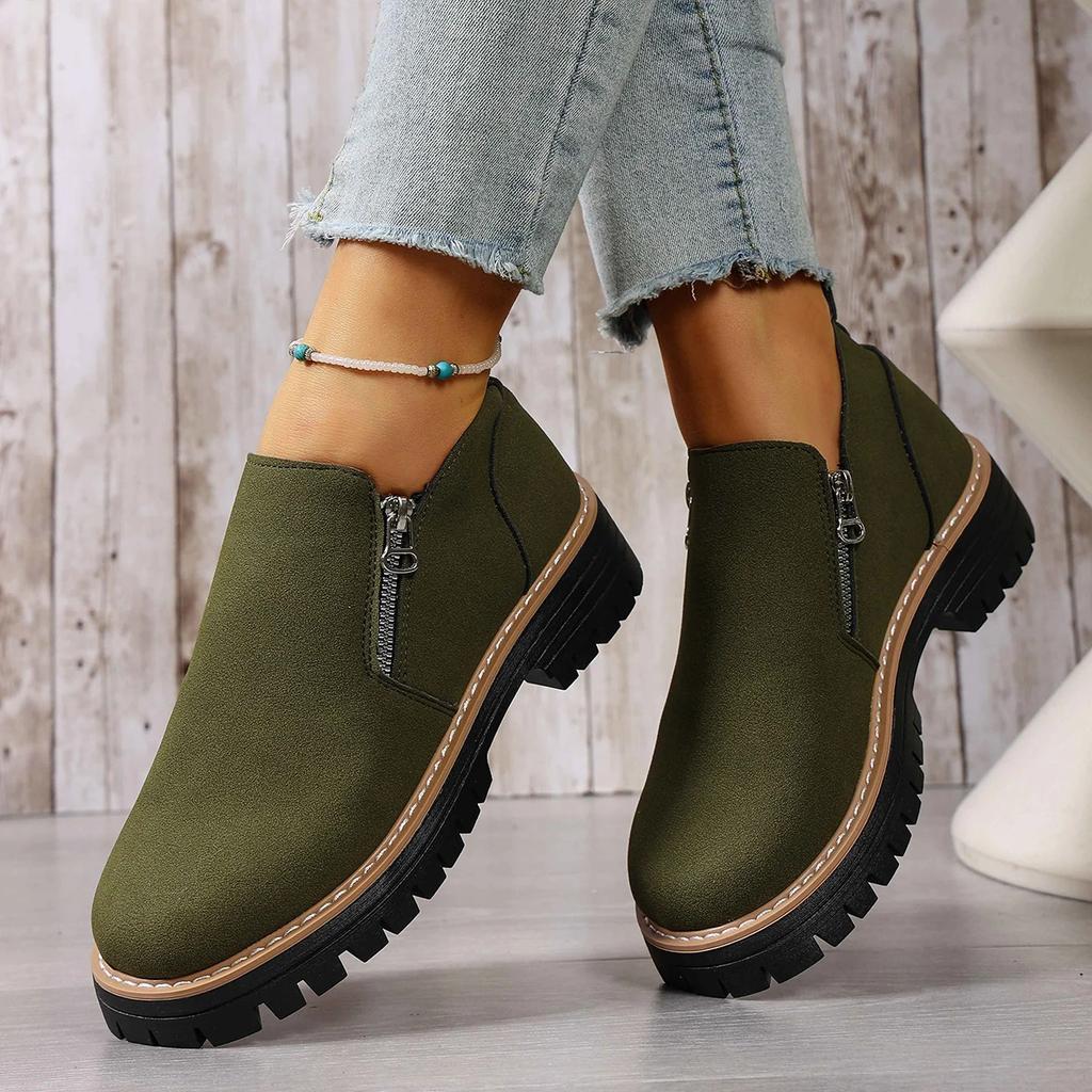 Women Boots Comfortable Shoes for Women Plus Size Platform Boots Female Thick Sole Ankle Boots Women Botas De Mujer