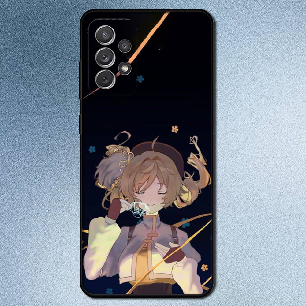 Чехол для телефона Madoka M-Mahou Shoujo для Samsung S25, S24, S21, S22, S23, S30, Ultra, S20, Plus, Fe, Lite, Note, 10, 9, 5G Черный