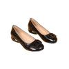 Thick Heel Shallow Mouth Single Shoes Women's 2025 Autumn New Round Head One Pedal Women's Shoes Mother Small Leather Shoes Flat Beanie Shoes