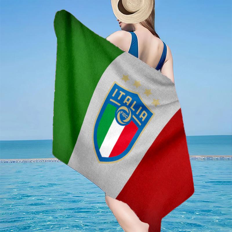 Ifk Goteborg Crest Beach Towel, Quick-drying, Easy to Care for, Use for Both Fitness and Beach Vacations,Sports Essential Fan Gift