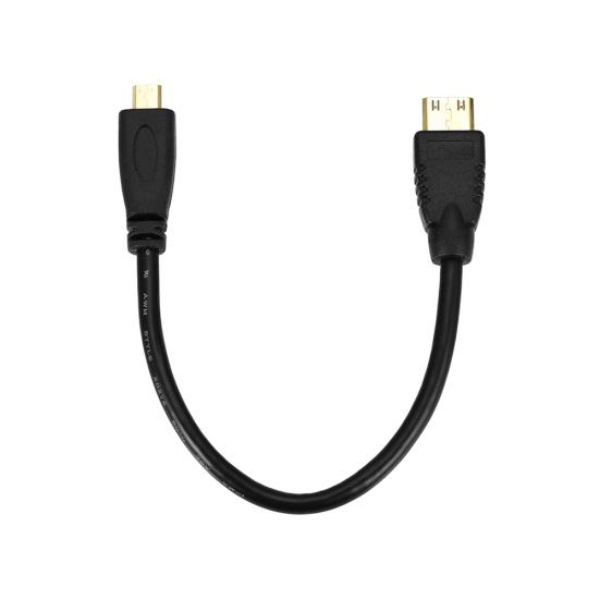 0.3m/1m/1.8m High Clarity To Micro HDMI-compatible 1080P Mini Male Converter Cable Cord