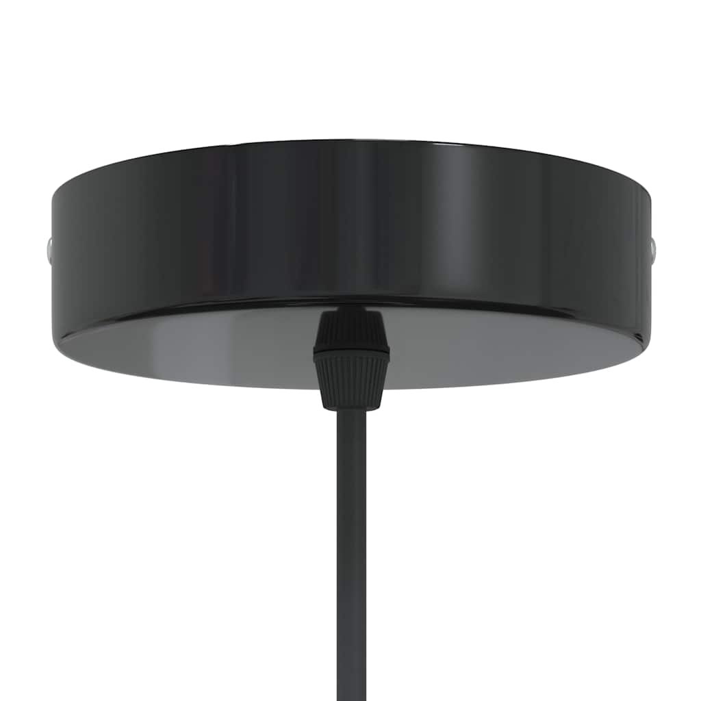 Adjustable Height Pendant Lamp E27 Green Glossy Ø 31 cm Metal