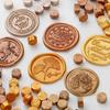 Wax Print Beads Gold Retro Sealing Stamp Seals for Wedding Birthday Lacre Card Making - Wax Lacquer for Stamps