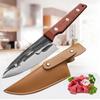 Кухонный нож из нержавеющей стали, нож для нарезки мяса, нож для нарезки овощей, фруктов, кухонный инструмент