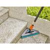 Brosse de lavage manche flex - GARDENA - Dure - Pivotable 360° - Garantie 5 ans