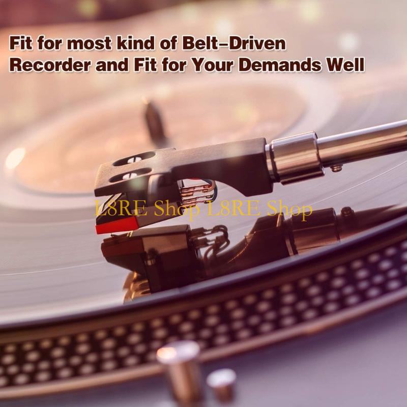 L8RE Phonograph Needle Record Player Belts Diamond Styluses Record Player Needle Replacement Record Player Turntable Belts