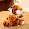 Stuffed Keychain Tiger Plush Keychain Paw Holder Tiger Plush Toy  Keyrings Accessories