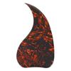 Guitar Pickguard Self Adhesive Comma Shaped PVC Decorative Acoustic Guitar Accessories for Guitarist
