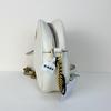 [Pre-Owned] GG Marmont Series Logo Quilted Chain Leather Mini Round Bag - Excellent #A9M2E8