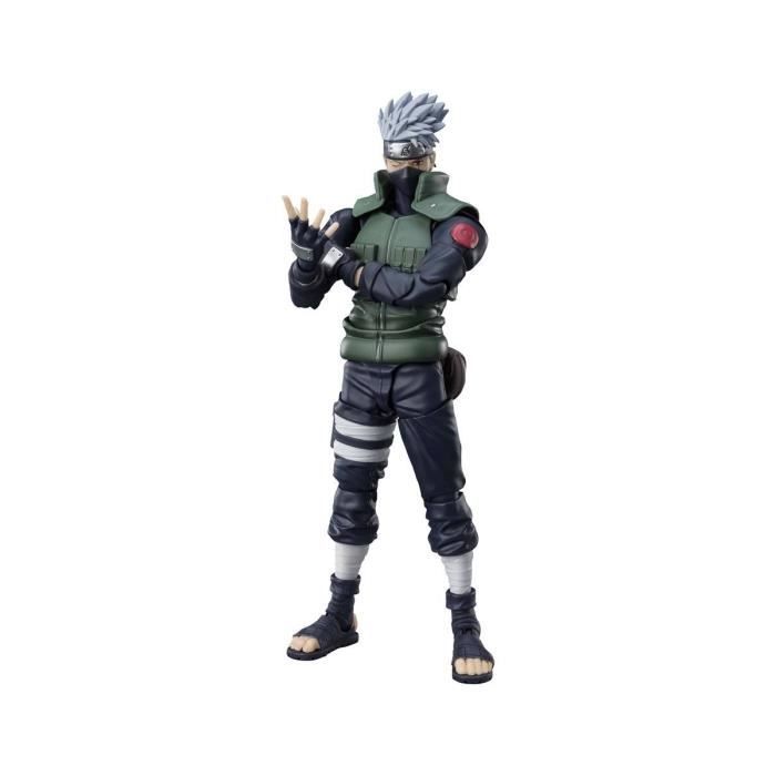 Figurine Bandai Tamashii Nations - Naruto Shippuden - S.H. Figuarts Kakashi Hatake -The famed Sharingan Hero-