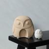 Modern Minimalist Ceramic Owl Figurine Creative Home Decor for Living Room Desktop