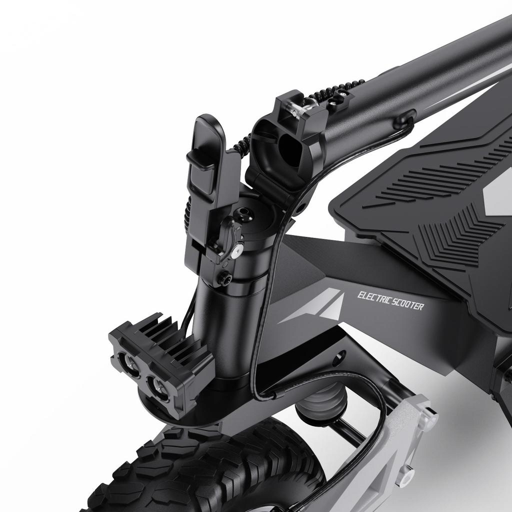 OOTD T10 Внедорожный Электросамокат Для Взрослых 900 Вт Мотор 48 В 13.5 А Батарея 11 Дюймовые Внедорожные Пневматические Шины Электросамокат Для Любой Местности