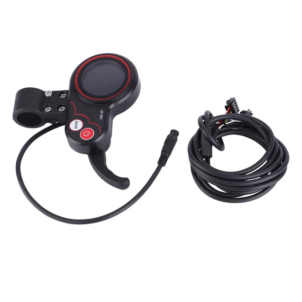 Display Thumb Throttle 2 In 1 Speedometer Manual Control Panel for Electric Bike Scooter Agreement 2